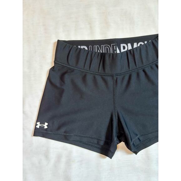 Under Armour Spandex Sz Large Black Compression Fitness Women's Performance Gym - Picture 4 of 8